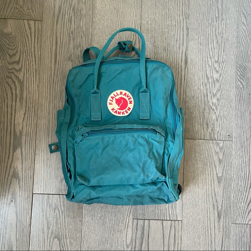 Fjallraven Kanken Ocean Green Backpack